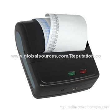 Portable Mini Dot-matrix Label Printer with 58mm Paper Width